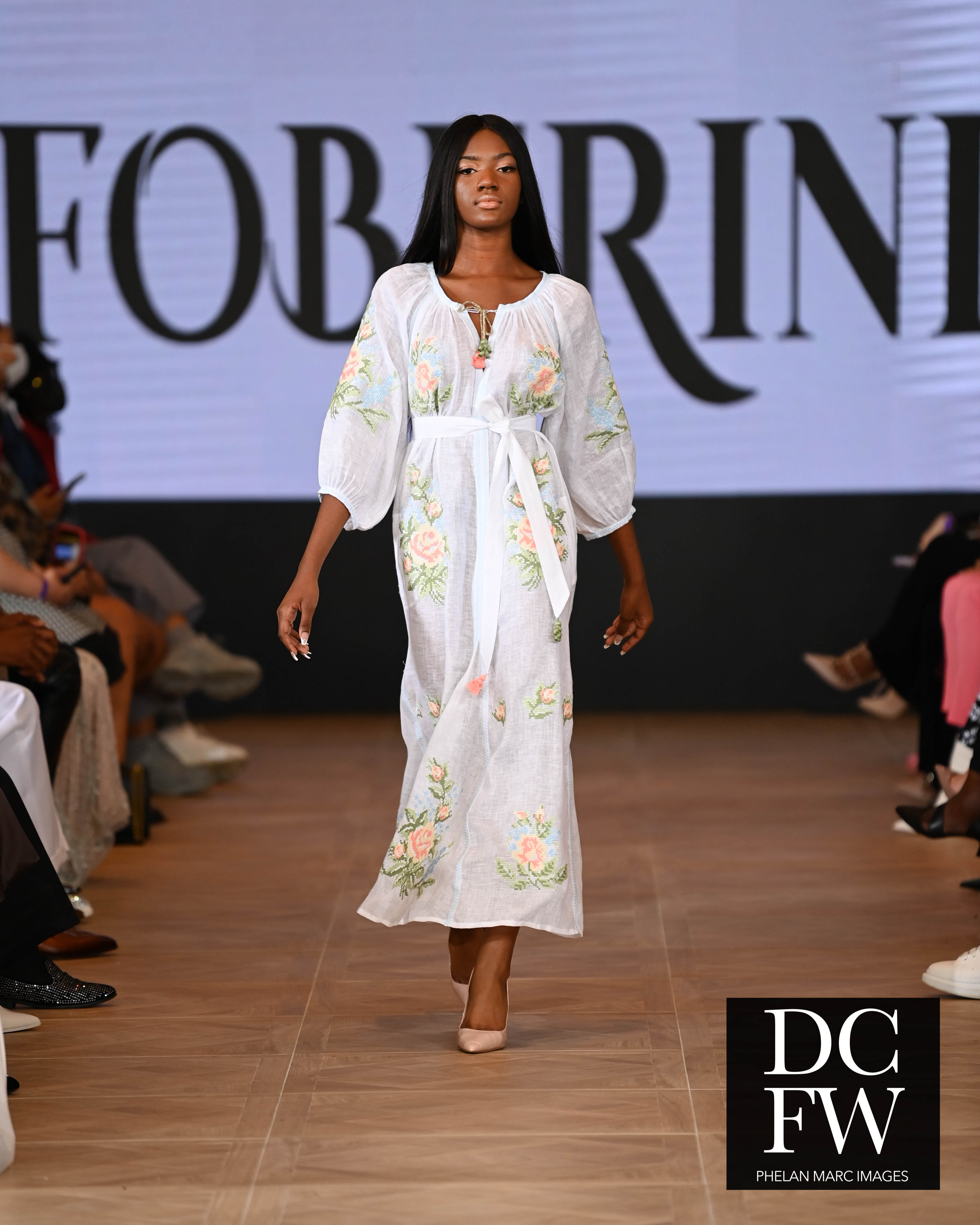 FOBERINI presented designer embroidery at DC Fashion Week